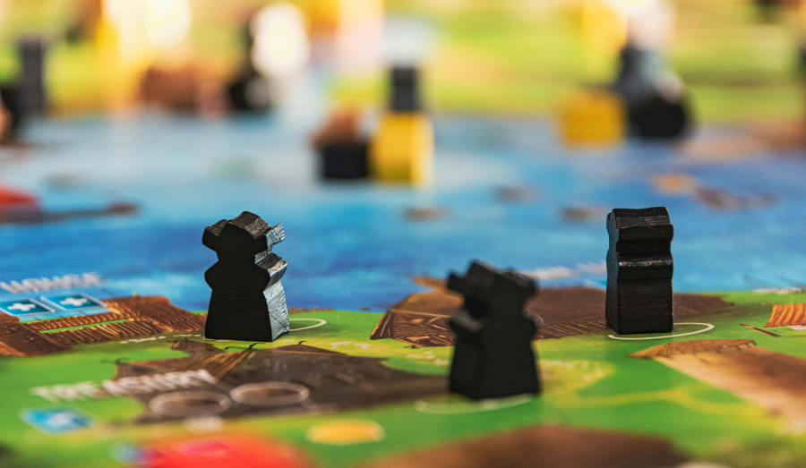 playing board games
