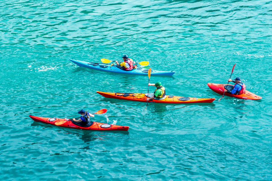 kayaking