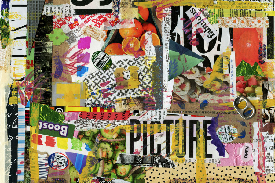 mixed media art