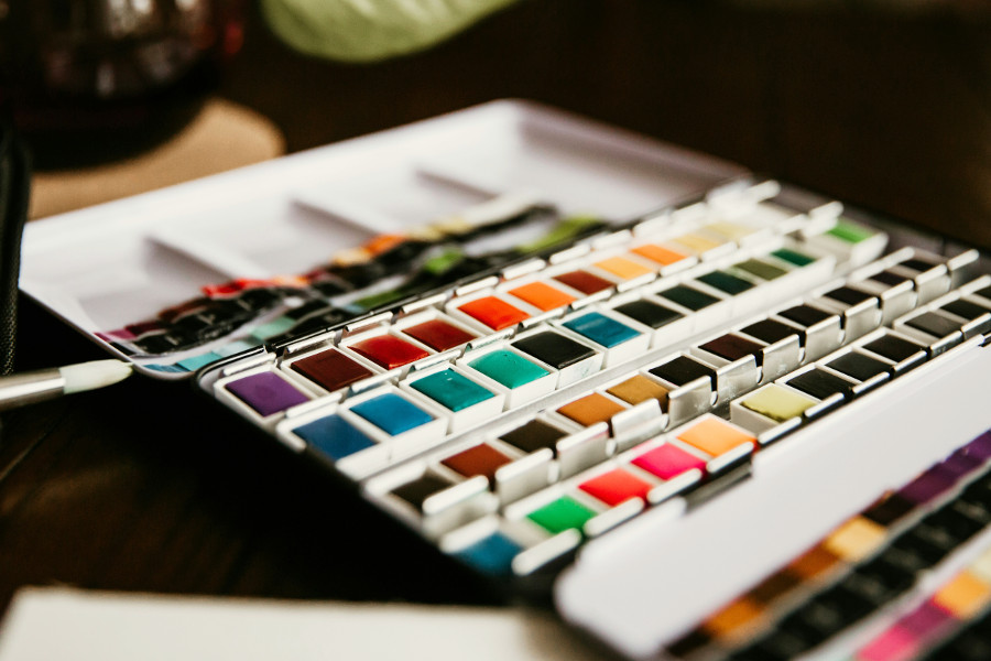 watercolor painting supplies