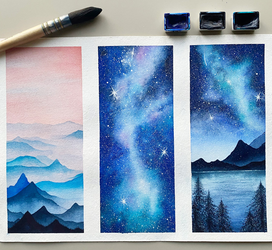 watercolor painting