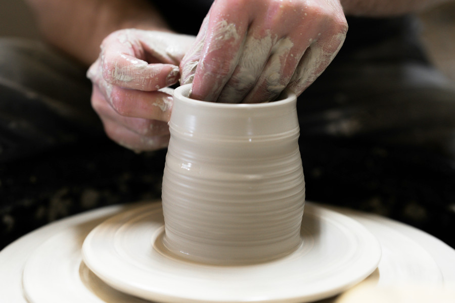 take pottery class