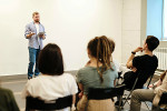 Try yourself at public speaking (e.g. Toastmaster club)