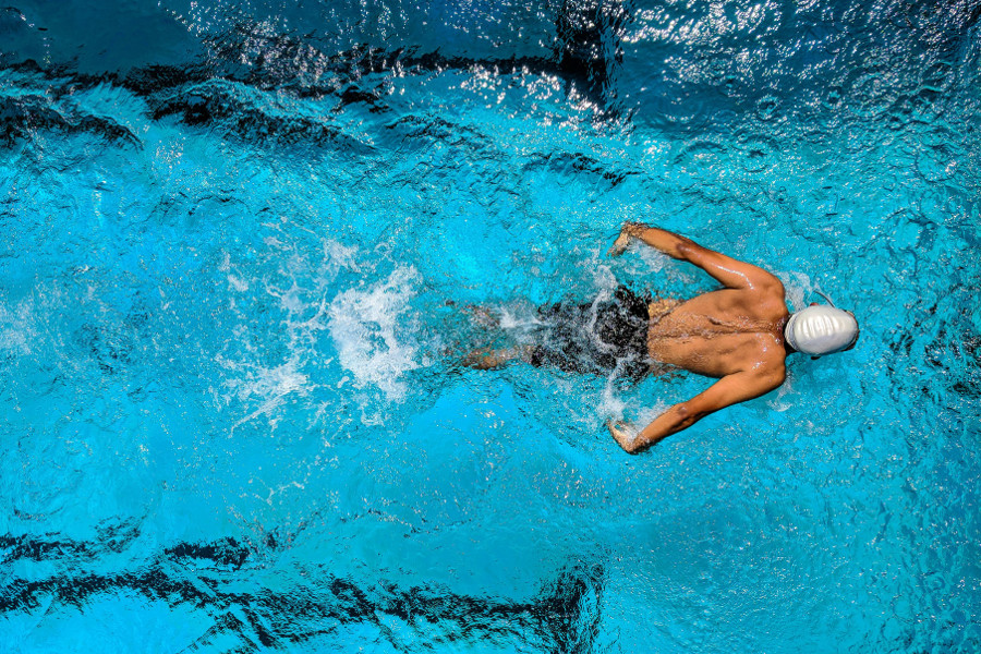 swimming