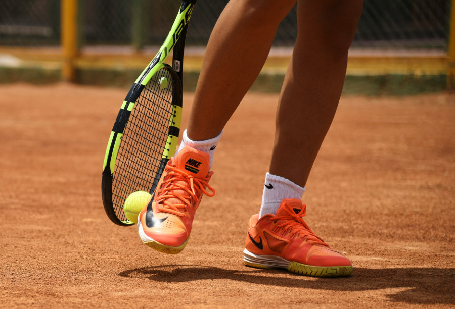 try a new sport: tennis